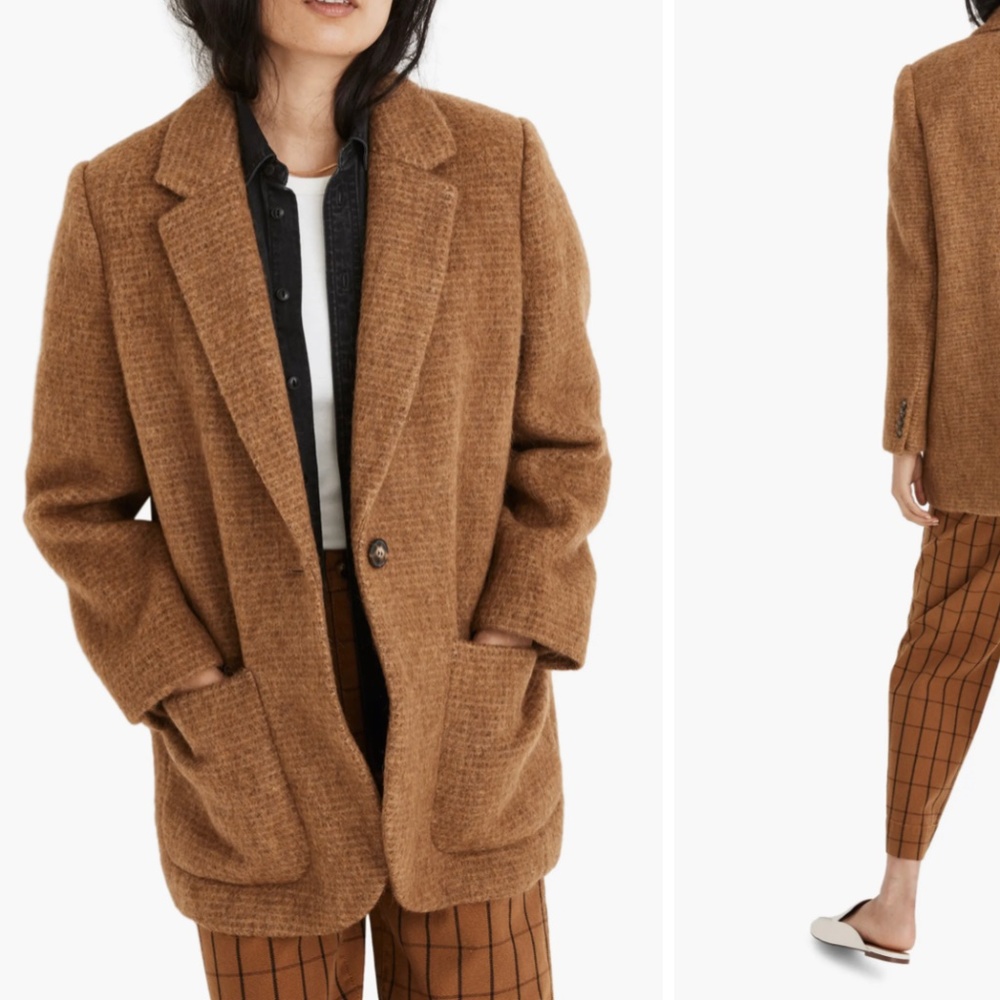Madewell Larsen Boucle Blazer Originally $189! Like New NWOT